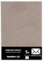 Barevná obálka 114x162 světlá CRAFT, 5 kusů, 120gm2, olizová