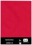barevná obálka 162X229 ČERVENÁ SVĚTLÁ, 5 kusů, 100 gm2, olizová