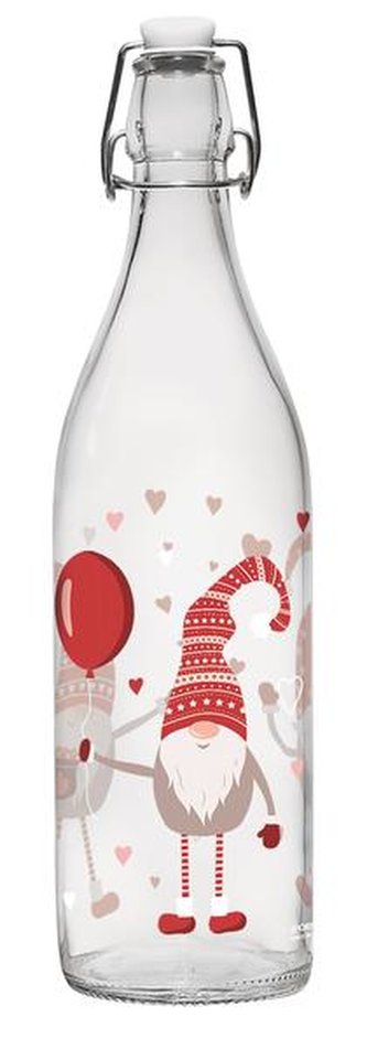 LÁHEV S PATENTNÍM UZÁVĚREM 1L DEKOR HAPPY ELF