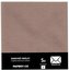 barevná obálka 155X155 HNĚDÁ RECYKLOVANÁ, 5 kusů, 100 gm2, olizová