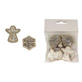 Dekorace k nalepení, 12 ks D4612