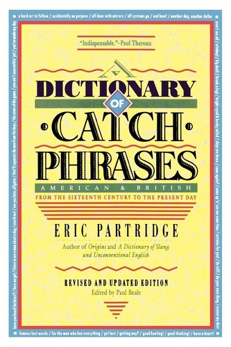 Dictionary of Catch Phrases