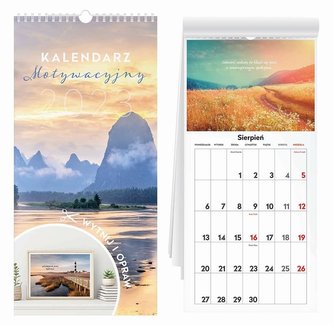 Kalendarz 2023 motywacyjny Widoki