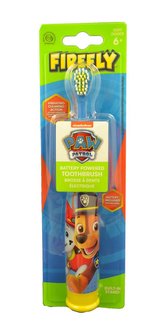 Paw Patrol Firefly - dětský zubní kartáček s baterií  SOFT  6+ let