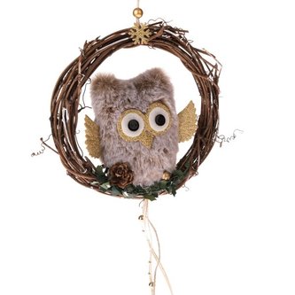 Proutěný závěsný věnec, 6/144