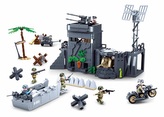 Sluban Army WW2 M38-B0861 Bunkr v dunách