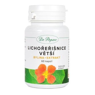 Lichořeřišnice větší , 60 kapslí Dr. Popov Lichořeřišnice větší , 60 kapslí Dr. Popov