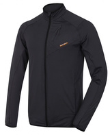 Pánská mikina na zip Tarp zip M tm. šedá - S