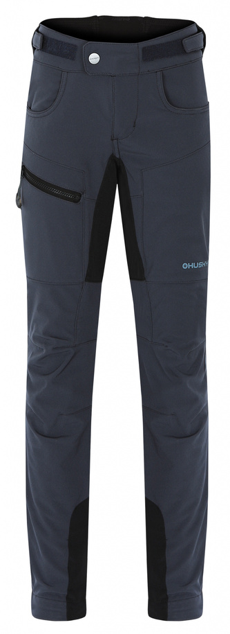 Dětské softshell kalhoty Keson K tm. šedá - 122