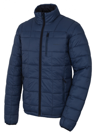 Pánská plněná oboustranná bunda Nodiq M tm. modrá/černomodrá - S