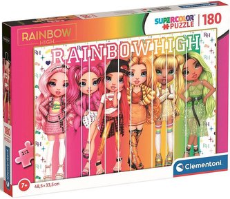Puzzle 180 Supercolor Rainbow High