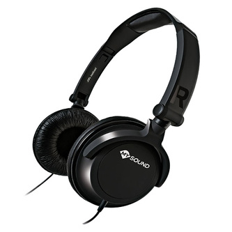 Headphones with microphone. Answer button and play/pause