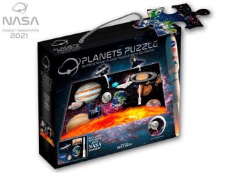 NASA puzzle planety 88x58,5cm 30dílků v krabičce