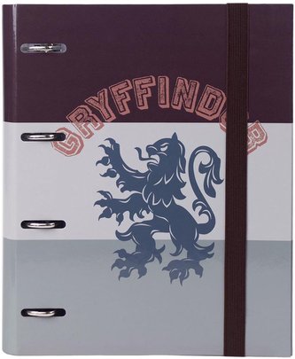 Kroužkový pořadač Harry Potter: Gryffindor Logo (26 x 32 x 4 cm)