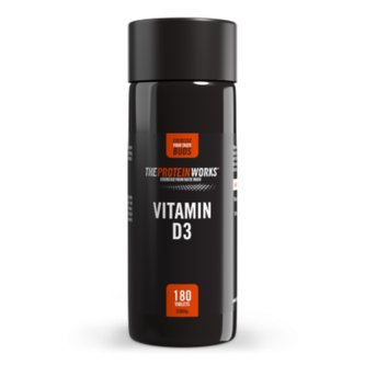Vitamín D3 - The Protein Works - 180 tab.