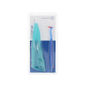 Curaprox Pocket Set CPS 457 - 06, 07, 08, 09, 011 + UHS 451 (zelený)