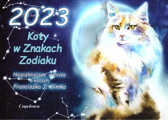 Kalendarz 2023 Koty w Znakach Zodiaku
