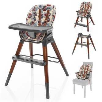 Dětská židlička Nuvio, Wild Flowers