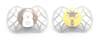 Ortodontické dudlíky Explorer 6m+, Neutral Ortodontické dudlíky Explorer 6m+, Neutral