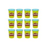 Play-Doh Balení 12 ks kelímků modrá