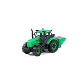 Traktor Progres" s přívěsem na hnojení, na setrvačník  /+3  "