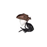 Klobouk pirátský s copánky