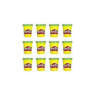 Play-Doh Balení 12 ks kelímků zelená