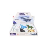 Letadlo kovové 6/bal na baterie