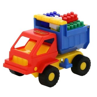 Sada na písek č. 15: Auto Kazimír: 12 ks kostek Stavit /+1