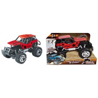 Auto Jeep terénní červený