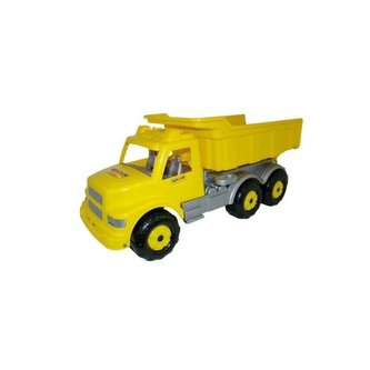 Auto Borec č.2 sklápěčka žlutá 73 cm  / +1