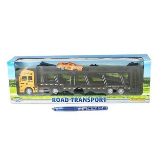 Auto přepravní 32cm kov na zpětný chod s 1ks auta