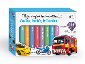 Moje chytrá knihovnička - Auta, lodě, letadla (8 leporel) Moje chytrá knihovnička - Auta, lodě, letadla (8 leporel)
