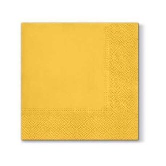 Serwetki Żółte 33x33cm 20szt