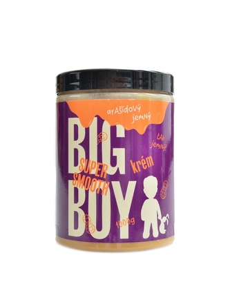 BigBoy - Arašídový krém super smooth 1000 g