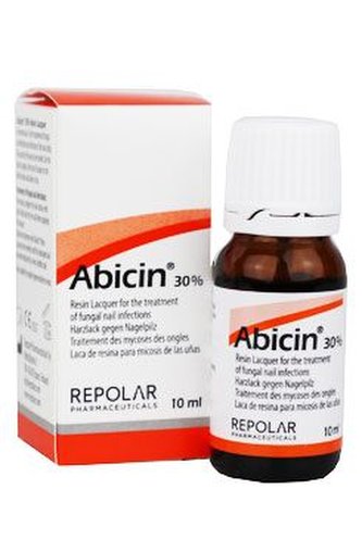 Abicin 30% pryskyřicový lak 10ml Abicin 30% pryskyřicový lak 10ml