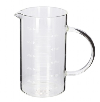 Skleněná kuchyňská odměrka KALEN objem 0,5 L Homla