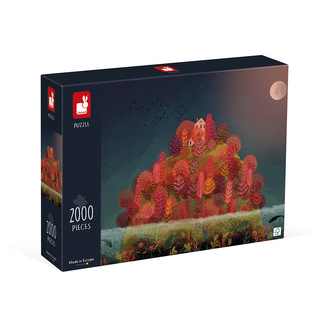 Janod Art puzzle Podzim na ostrově 2000 PCS