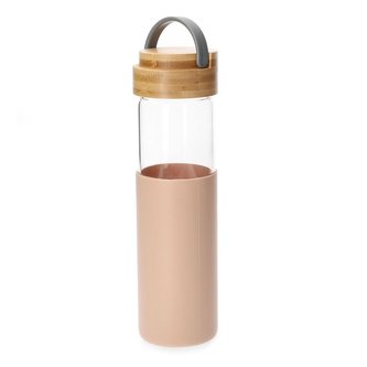 Skleněná láhev ASTA růžová obsah 0,55 l Homla