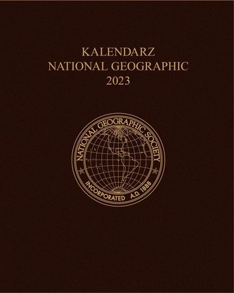 Kalendarz 2023 National Geographic brązowy