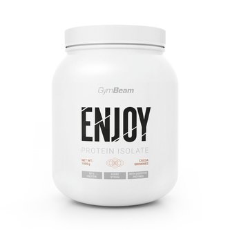 ENJOY Protein Isolate - GymBeam - cocoa brownies - 1000 g