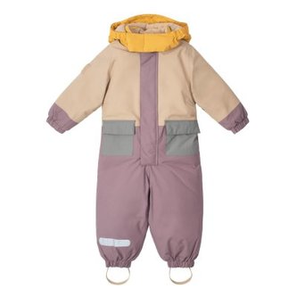 LEOKID Zimní kombinéza Color Block Aster Sand vel. 18 - 24 měsíců (vel. 86)