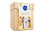 Nivea Golden Care tělové mléko Q10 Firming Bronze 400 ml + sprchový gel Shea Butter & Botanical Oil 250 ml + antiperspirant Black & White Invisible Silky Smooth 50 ml + balzám na rty Labello Caring Beauty Nude 4,8 g