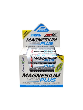 Amix Performance - Magnesium liquid plus 20 x 25 ml - limetka