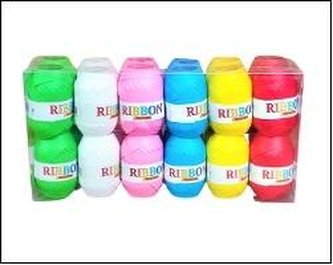 Zestaw wstążek - kokon 10mm JYWK 543 24szt. mix