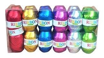 Zestaw wstążek - kokon 10mm JYWK 542 24szt. mix