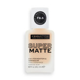 Revolution Relove Super Makeup Matte 2 in 1 Foundation & Concealer 24 ml F1 pro ženy