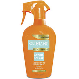 Clinians Hydratační sprej pro urychlení opálení (Tanning Water with Aloe Vera) 450 ml woman