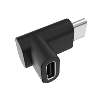 Akasa adaptér USB3.1 Gen2 USB-C - USB-C, 90°, 2ks v balení