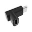 Akasa adaptér USB3.1 Gen2 USB-C - USB-C, 90°, 2ks v balení